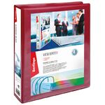 Папка на 4 кольцах Berlingo, панорама, 65мм, ПВХ, бордовая