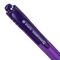Ручка шариковая автоматическая с грипом BRAUBERG SUPER, СИНЯЯ, корпус фиолетовый, узел 0,7 мм, линия письма 0,35 мм, 143373