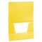 Папка на резинках BRAUBERG "Office", желтая, до 300 листов, 500 мкм, 228082