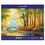 Холст на картоне BRAUBERG ART CLASSIC, 50*60см, грунтованный, 100% хлопок, мелкое зерно, 190623