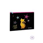 Папка текстильная 1 отделение, А5 Berlingo "Star dream", 255*205мм, полиэстер, на молнии