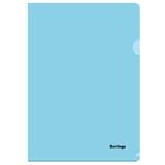 Папка-уголок Berlingo "Instinct", А4, 180мкм, аквамарин