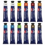 Краски акриловые художественные BRAUBERG ART CLASSIC, НАБОР 12 шт, 11 цветов, в тубах 22 мл, 191721