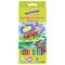 Карандаши цветные ЮНЛАНДИЯ "В ГОСТЯХ У БУКАШЕК", 12 цветов, классические заточенные, 181378