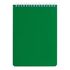 Блокнот А5 146х205 мм, 60 л., гребень, перфорация на отрыв, лакированный, BRAUBERG, Зеленый, 111272