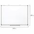 Доска магнитно-маркерная 100х150 см, алюминиевая рамка, BRAUBERG "Extra", 237556
