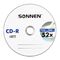 Диск CD-R SONNEN, 700 Mb, 52x, Slim Case (1 штука), 512572