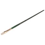 Кисть художественная щетина Гамма "Пейзаж", плоская №7, длинная ручка