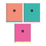 Тетрадь 48л., А5, клетка на гребне ArtSpace "Моноколор. Palette", эконом