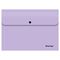 Папка-конверт на кнопке Berlingo "Instinct" А4, 330мкм, лаванда