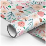 Упаковочная бумага глянц. 70*100см, MESHU "Summer mood", 90г/м2