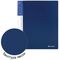 Папка на 4 кольцах, ширина 40 мм, BRAUBERG EXTRA, до 300 листов, СИНЯЯ, 0,8 мм, 270548