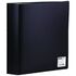 Папка с 80 вкладышами OfficeSpace А4, 30мм, 600мкм, пластик, черная