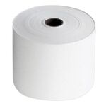 Чековая лента ТЕРМОБУМАГА 80 мм (диаметр 72 мм, длина 80 м, втулка 12 мм) КОМПЛЕКТ 9 шт., BRAUBERG, 110888