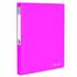 Папка 40 вкладышей BRAUBERG "Neon", 25 мм, неоновая розовая, 700 мкм, 227454