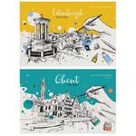 Альбом для рисования 32л., А4, на склейке ArtSpace "Рисунки. City sketches"