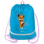 Мешок для обуви 1 отделение Berlingo "Little foxy", 510*400мм, расшир. дно, светоотражающая лента, карман на молнии