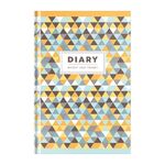 Ежедневник недатированный А5, 136л., 7БЦ OfficeSpace "Узоры. Bright and Trendy", матовая ламинация