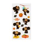 Наклейки гелевые Мульти-Пульти "Чебурашка", 13 наклеек