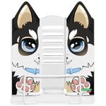 Подставка для книг и учебников фигурная BRAUBERG KIDS "Puppy", регулируемый угол наклона, металл, 238058
