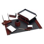 Набор настольный GALANT "Amaranth" из дерева, 8 предметов, цвет "красный бёрлвуд", 238166