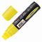 Маркер меловой "POP-ART" ЖЕЛТЫЙ, 15 мм, стираемый, для гладких поверхностей, BRAUBERG, 151538