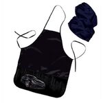 Фартук с нарукавниками для уроков труда BRAUBERG, 3 кармана, 45x54 см, "Night Racer", 271635