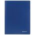 Папка 20 вкладышей BRAUBERG "Office", синяя, 0,5 мм, 222628