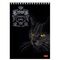 Блокнот А5 146х215 мм, 80 л., гребень, клетка, ламинация, 3D фольга, HATBER, "Royal Cats", 80Б5лофВ1гр