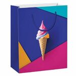 Пакет подарочный 17,8x9,8x22,9 см ЗОЛОТАЯ СКАЗКА "Sweets", тиснение фольгой, 608250