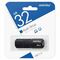 Флеш-диск 32GB SMARTBUY Clue USB 2.0, черный, SB32GBCLU-K