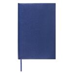 Ежедневник недатированный А5 (138х213 мм) BRAUBERG "Select", балакрон, 160 л., темно-синий, 123430