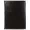 Папка адресная из кожзама без надписи, формат А4, 33х25х2 см, черная