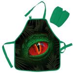 Фартук с нарукавниками ЮНЛАНДИЯ, 45х54 см, "Stay wild", 271045