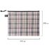 Папка-конверт на молнии А4 (335х243 мм), ткань в клетку, BRAUBERG "Checked", 223892