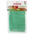 Тряпка для мытья пола из микрофибры, СУПЕР ПЛОТНАЯ, 70х80 см, зелёная, LAIMA, 603931