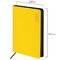 Ежедневник датированный 2024 А5 138x213 мм, BRAUBERG "Metropolis Mix", под кожу, желтый, 114935
