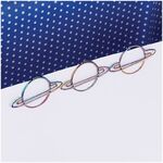 Скрепки фигурные 23мм, Meshu "Planets", 6шт., пакет с европодвесом