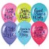 Воздушные шары, 50шт., М12/30см, MESHU "Warm wishes", пастель, ассорти