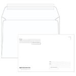 Конверты С4 (229х324 мм), отрывная лента, "Куда-Кому", 100 г/м2, КОМПЛЕКТ 500 шт.