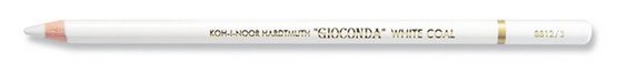 Уголь художественный белый в карандаше GIOCONDA EXTRA 8812, HB