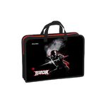 Папка с ручками 1 отделение, А4 Berlingo "Ninja", 340*245*75мм, пластик, на молнии