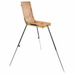 Этюдник BRAUBERG ART CLASSIC, бук, 40х25х7,5см, высота холста 70см, ножки метал 90см, ремень,190655