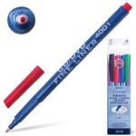 Маркеры для CD и DVD KOH-I-NOOR, НАБОР 4 шт., АССОРТИ, трехгранные, 0,7 мм, 774001JD02KS