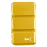 Пенал для акварели металлический Гамма, 12 кювет, золото