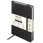 Блокнот МАЛЫЙ ФОРМАТ (93х142 мм) А6, BRAUBERG ULTRA, балакрон, 80 г/м2, 96 л., клетка, черный, 113052