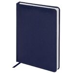 Ежедневник недатированный МАЛЫЙ ФОРМАТ А6 (100x150 мм) BRAUBERG "Profile", балакрон, 136 л., синий, 111691