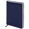 Ежедневник недатированный МАЛЫЙ ФОРМАТ А6 (100x150 мм) BRAUBERG "Profile", балакрон, 136 л., синий, 111691