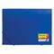 Папка на резинках BRAUBERG "Business", А4, 13 отделений, пластиковый индекс, синяя, 0,5 мм, 224146