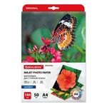 Фотобумага матовая, А4, 180 г/м2, односторонняя, 50 листов, BRAUBERG ORIGINAL, 363987